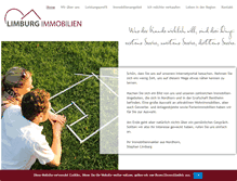 Tablet Screenshot of limburg-immobilien.de